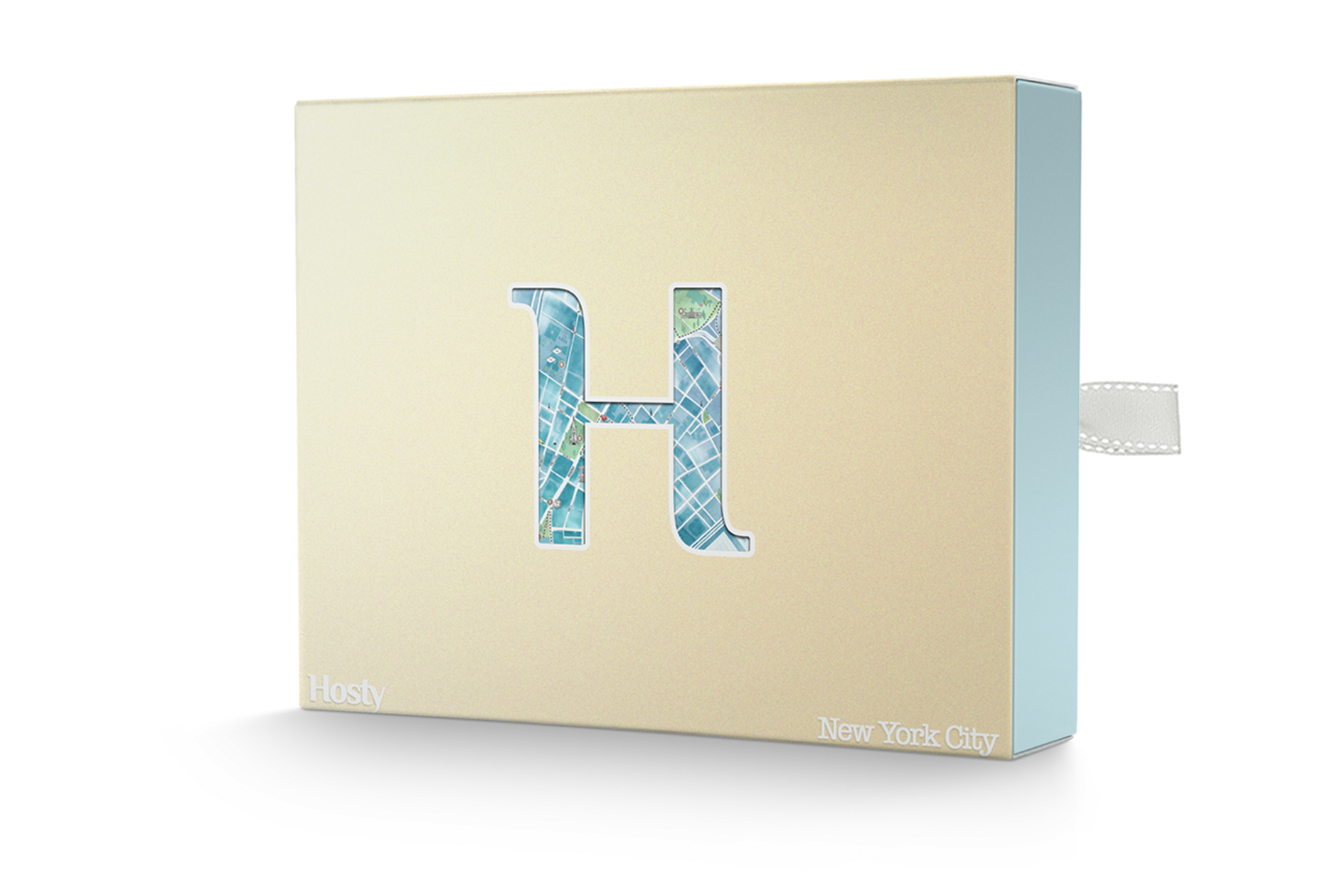 Hosty Club New York City welcome-kit packaging
